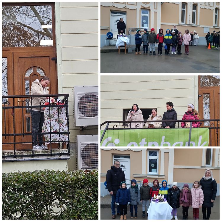 Adventi gyertyagyújtás