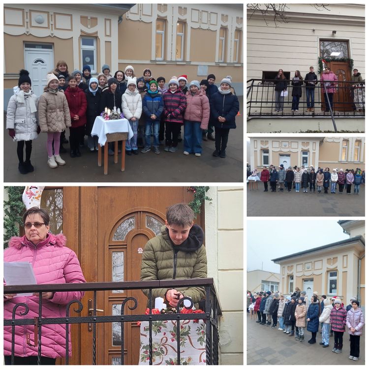 Adventi hírnök, friss fenyőág…