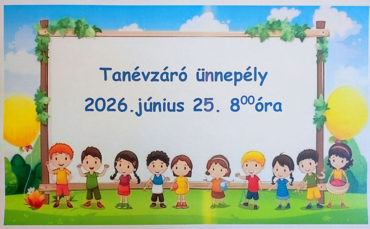 Tanévzáró ünnepély