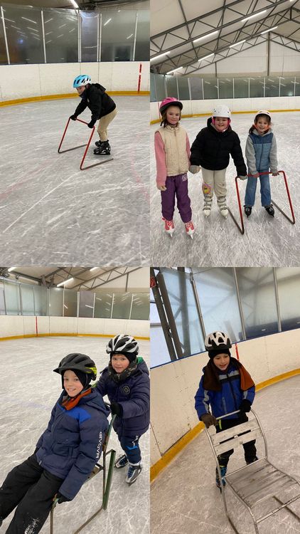 Korcsolyázni voltunk