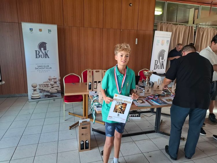 Bolyais siker a Král Klaudia Nemzetközi Sakk Emlékversenyen